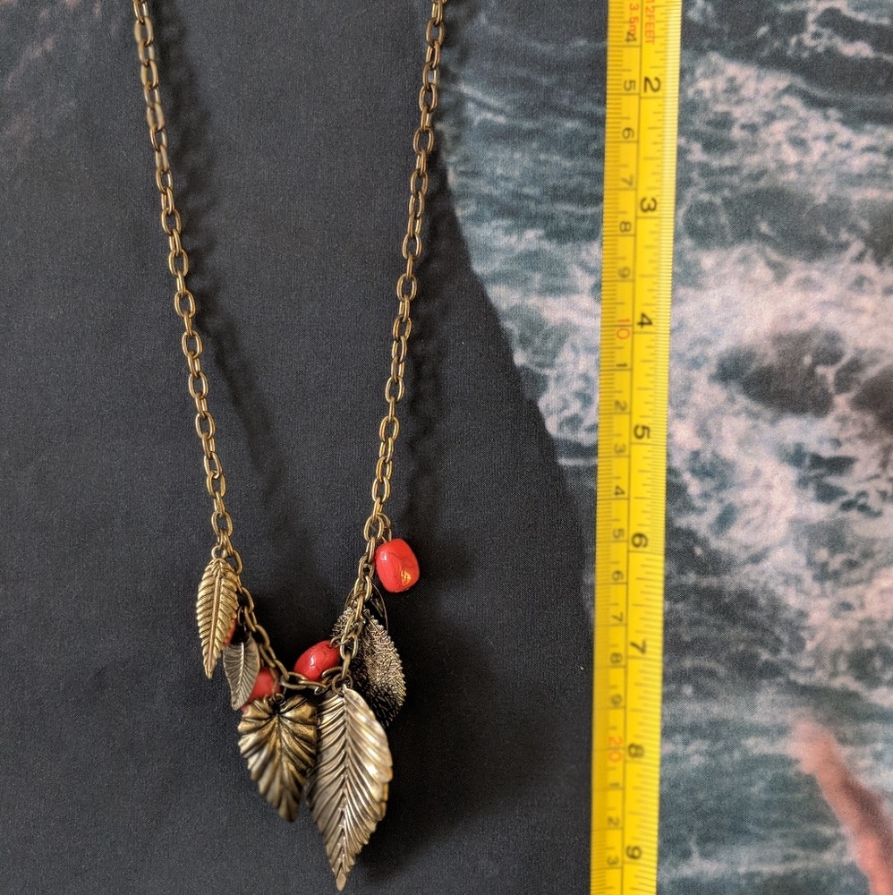 Bronze necklace